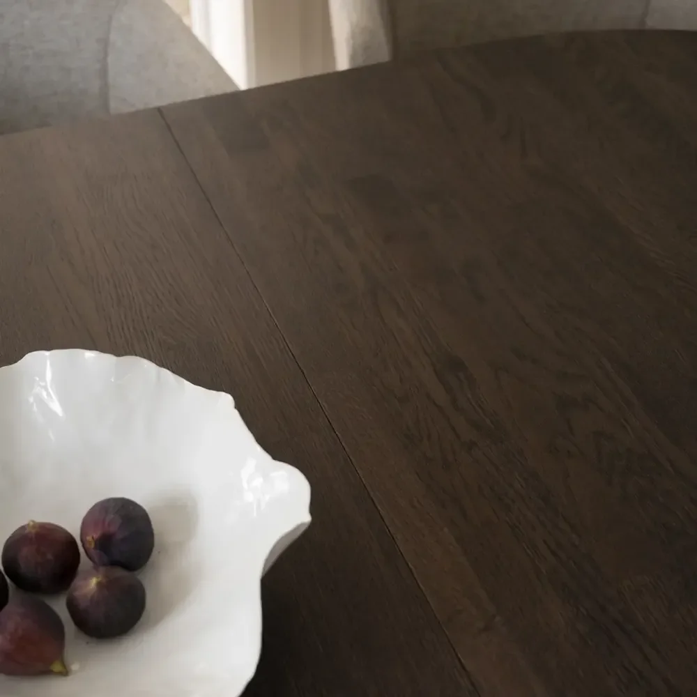 Filippa Esstisch oval 170-210x105 cm Eiche dunkelbraun