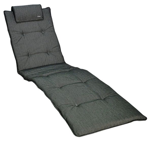 Home Sonnenliege Kissen 54cm Dunkelgrau