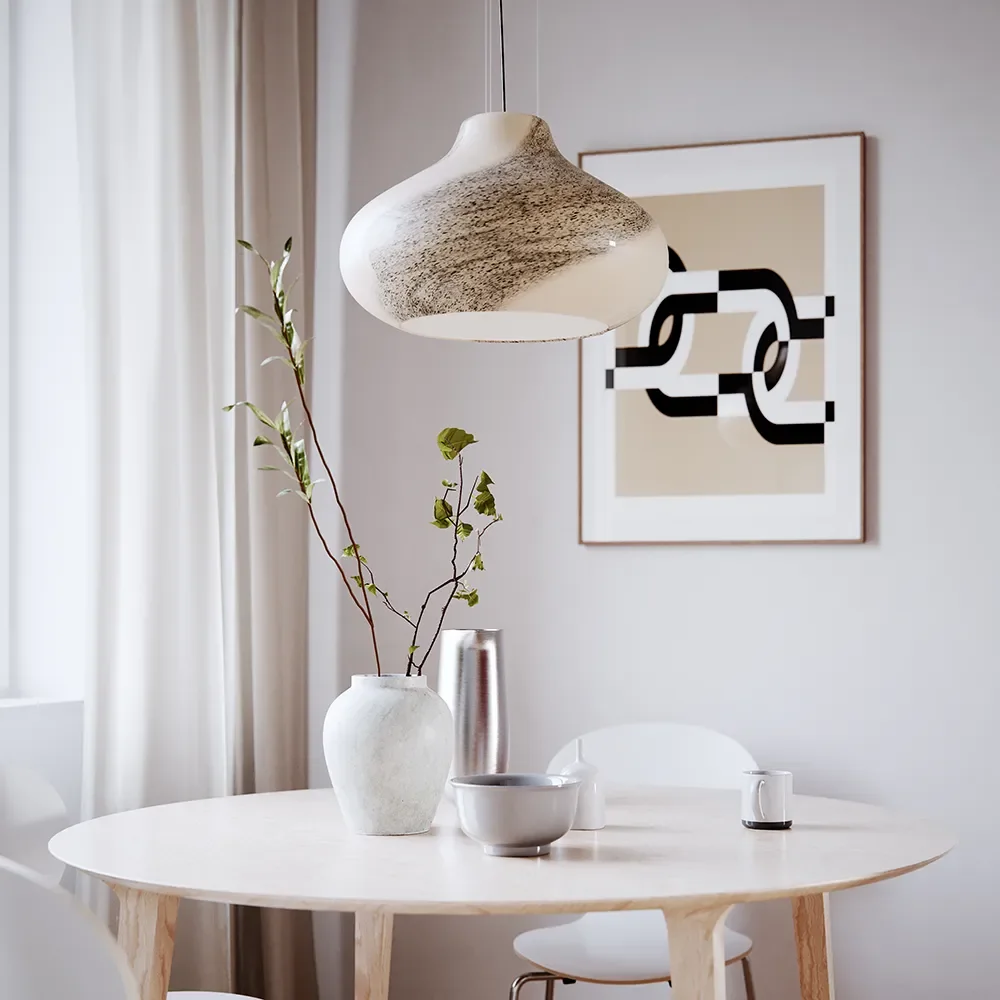 Mira Deckenleuchte Ø45cm Natural