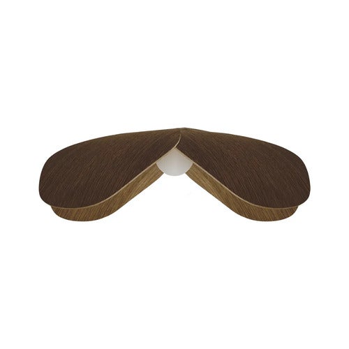 Lampenschirm Forget Me Not Large aus dunkel Eiche