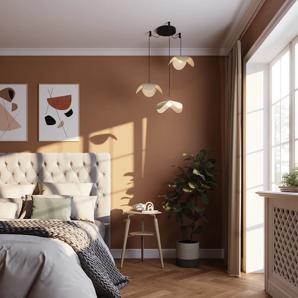 Lampenschirm Forget Me Not Large aus Eiche