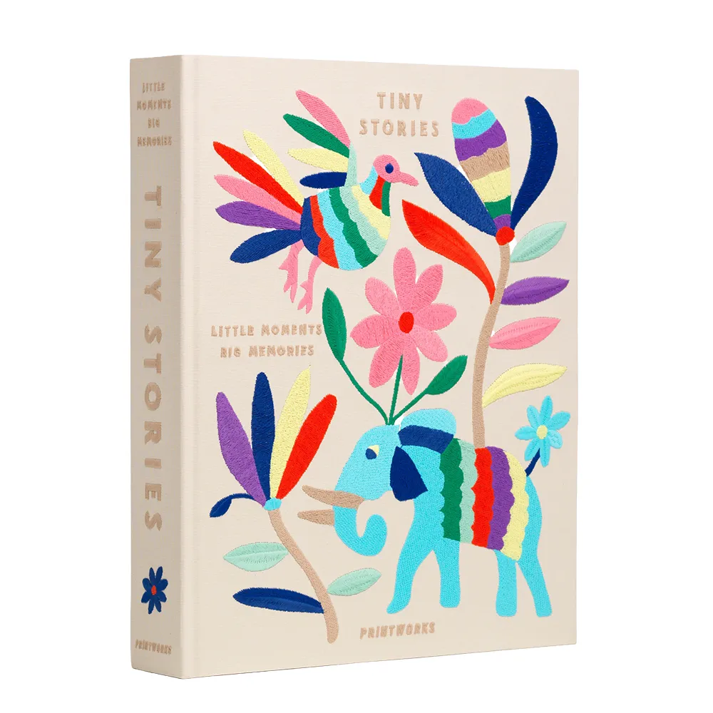 Embroidered Photo Album - Tiny Stories