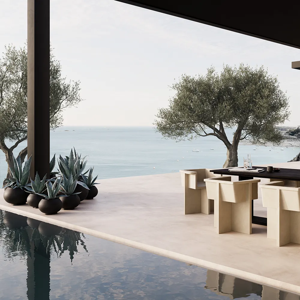 Urchin Topf Medio - Coffee