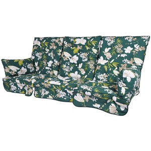 Swing Sofa Kissen Low Back Grün Botanisch
