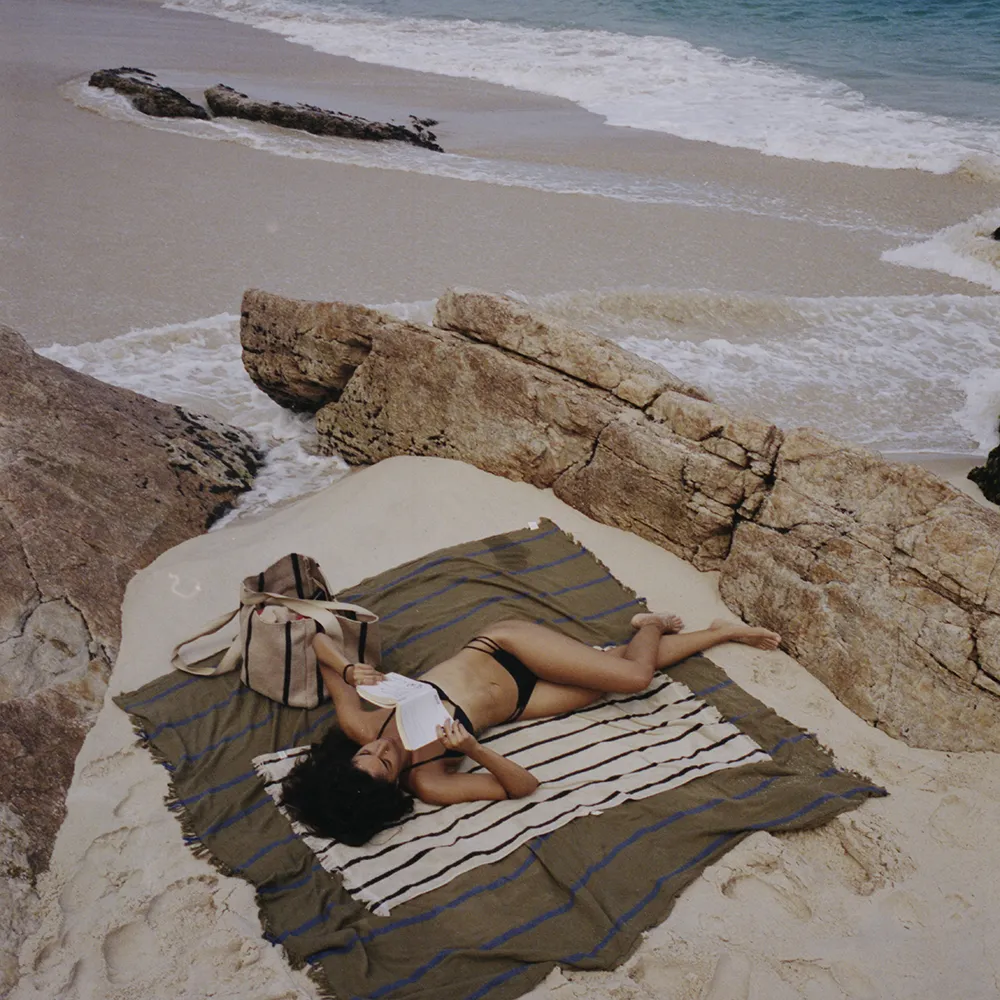 Badetuch aus Bio-Baumwolle Alee