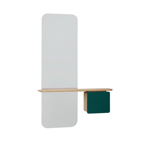 One More Look Spiegel eiche/Forest Green
