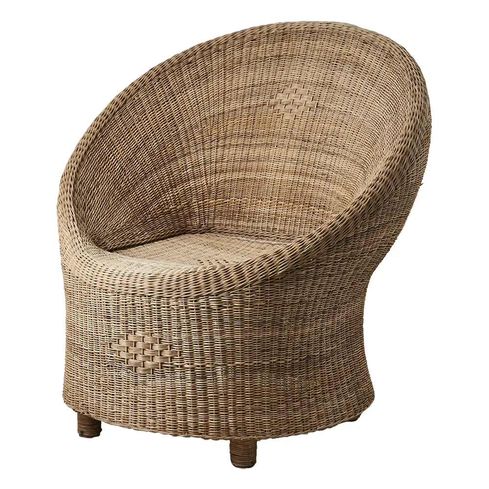 TRIBE Stuhl Rattan