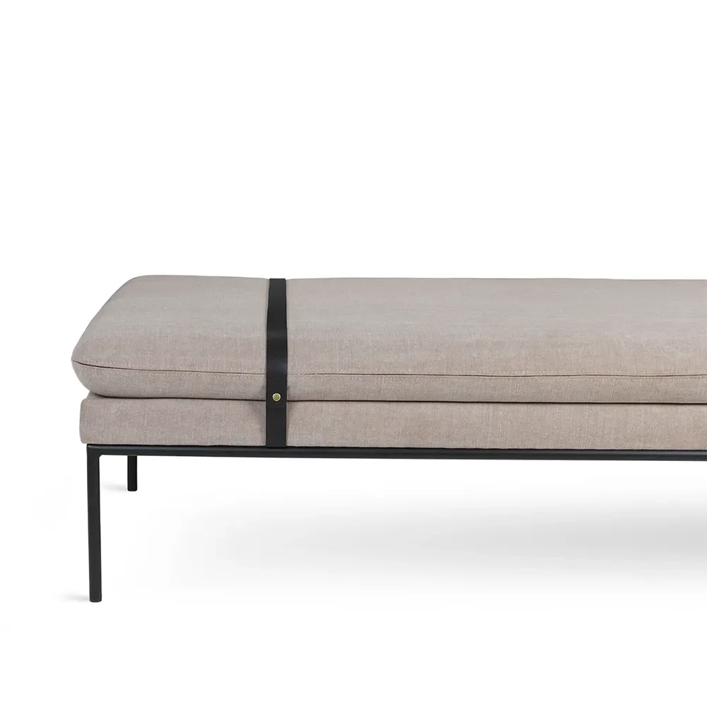 Tagesbett Turn Cotton Linen Natural