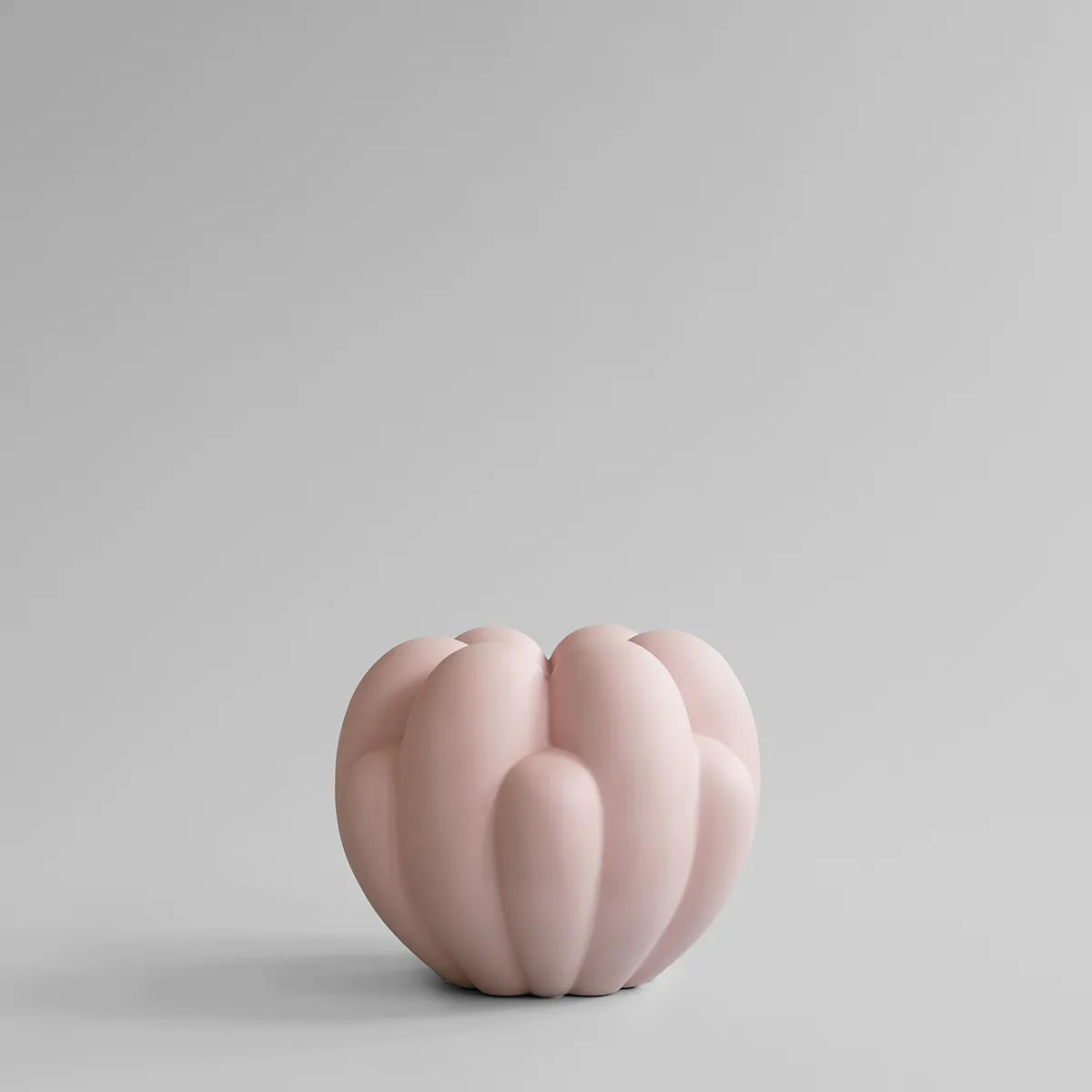 Handgefertigte Vase Bloom Mini Rose H27 cm