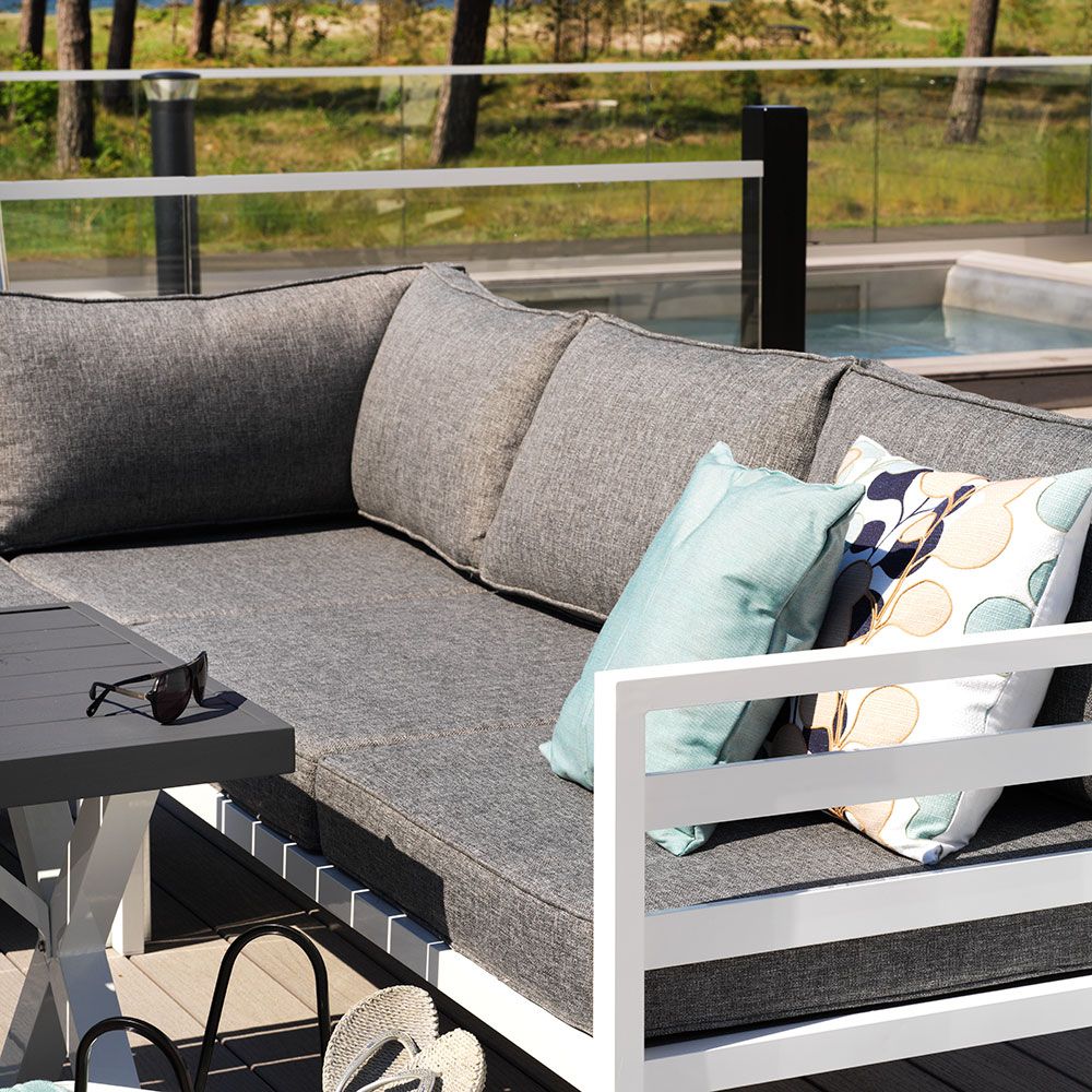 Weldon Lounge Gruppe schwarz