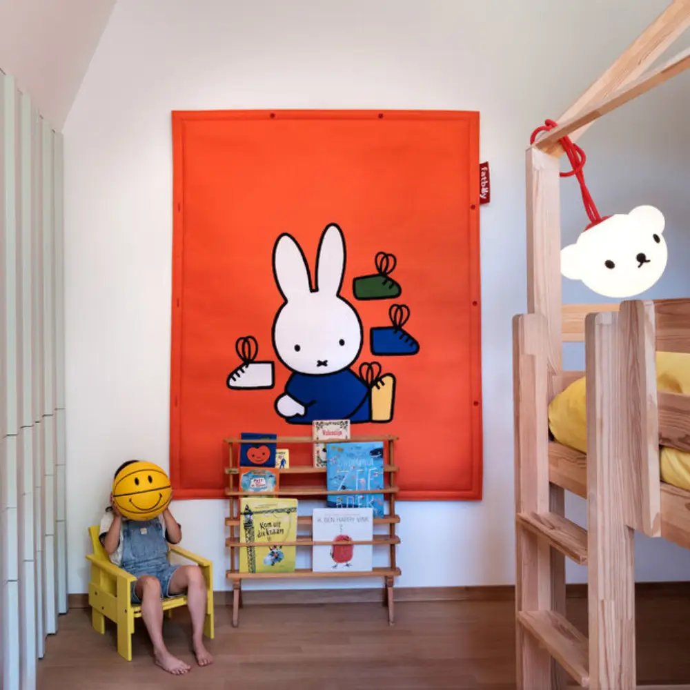 flying carpet x Miffy Spielmatte 180x140 cm orange