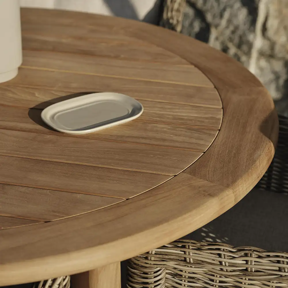 Lilja Esstisch165 cm Teakholz