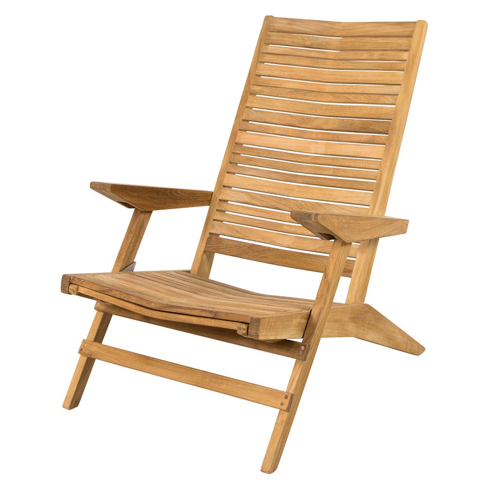 Flip Deck Chair Teak 