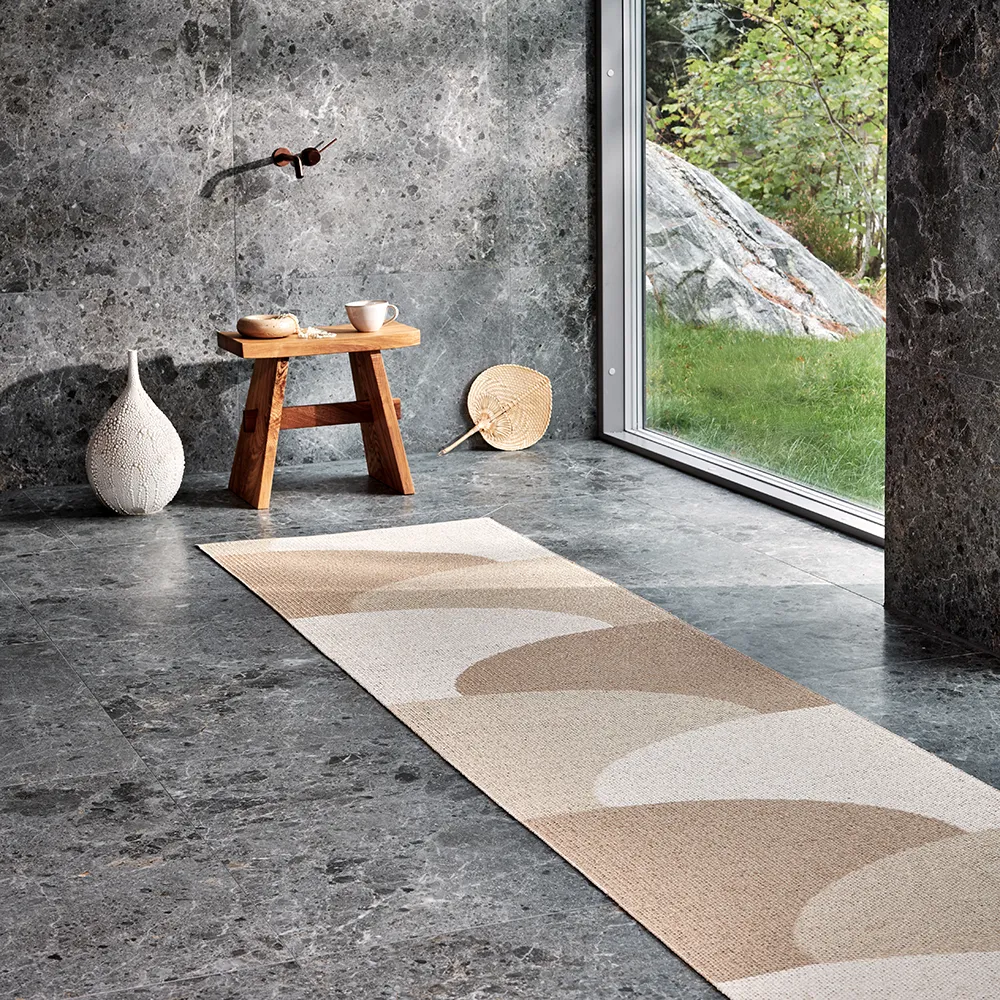 Hill teppich Vanilla/Beige/Cream 70 x 270cm