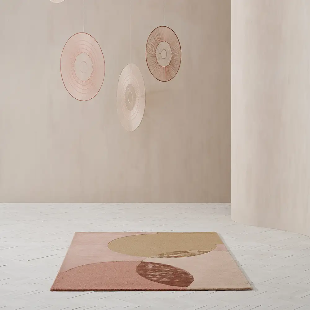 Caldera Mustard 140x200 teppich 