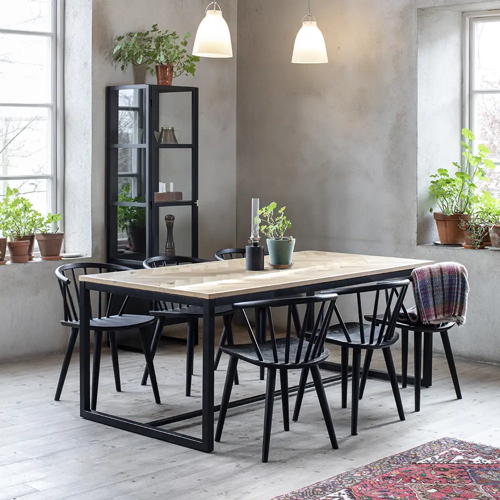 Edda Dining Chair schwarz 2er-Pack