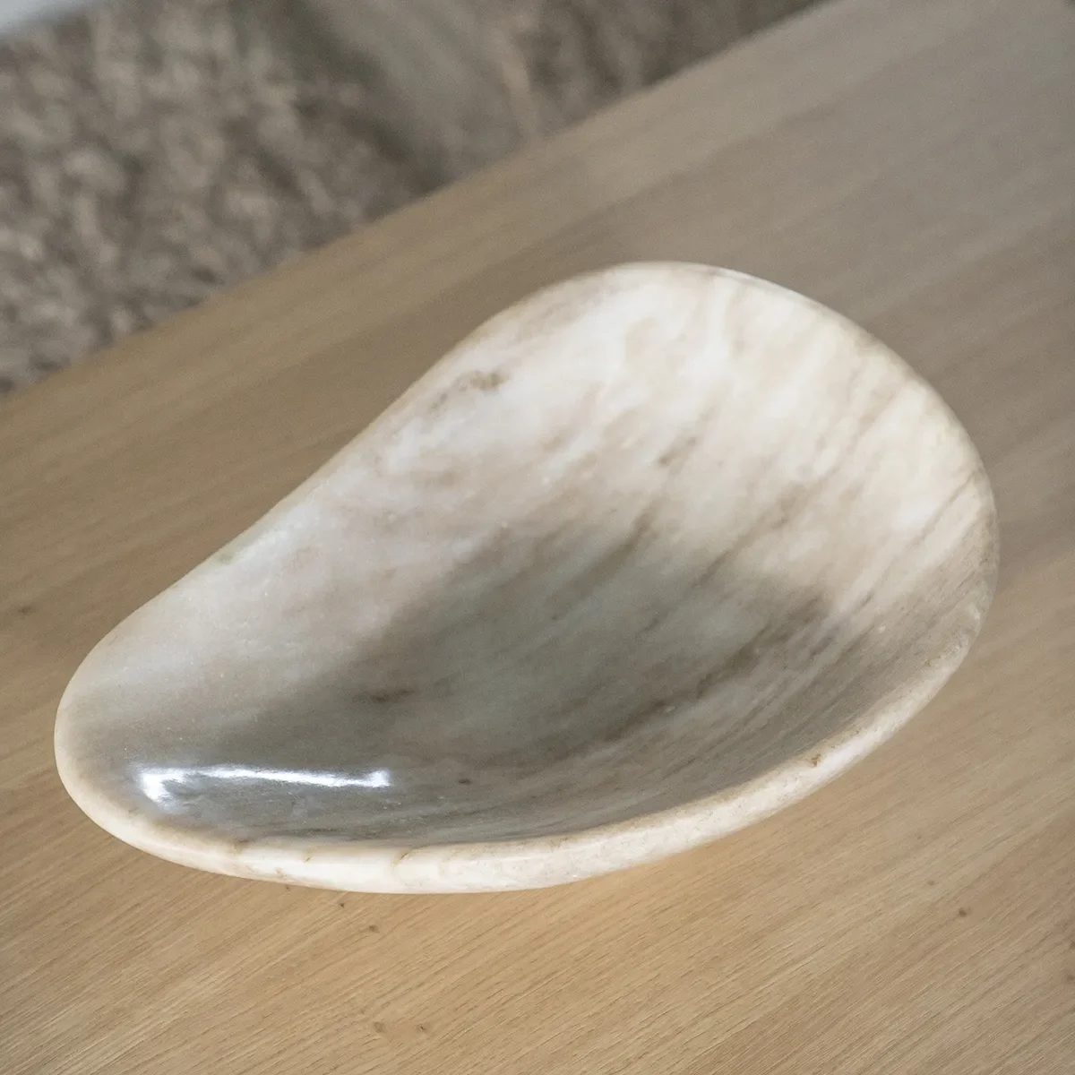 Marmorschale Grigio L 43 cm
