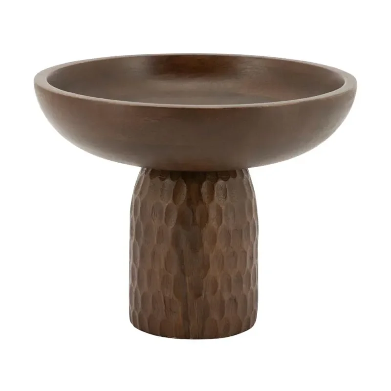 Hina small 20x20x16 cm Mangoholz dark brown