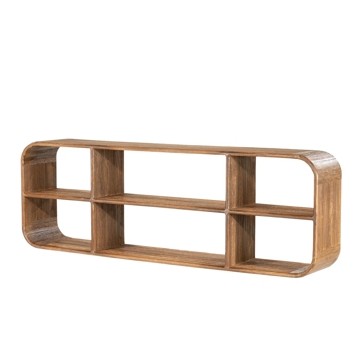 Regal aus recyceltem Teakholz Cup & Co Medium