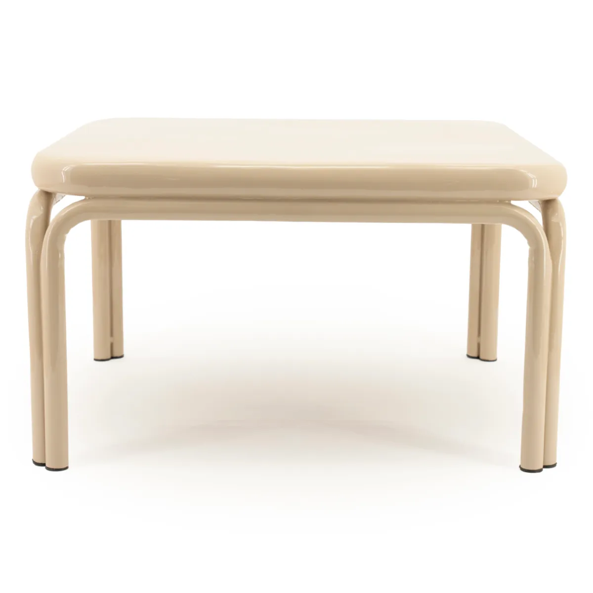 Coffee table Zilo - beige 63x63x35 cm