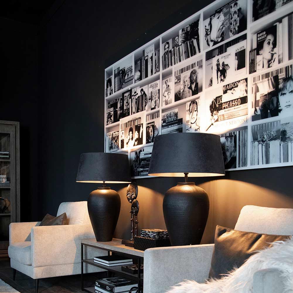 Wanddekoration Musikbücher 250X120 cm