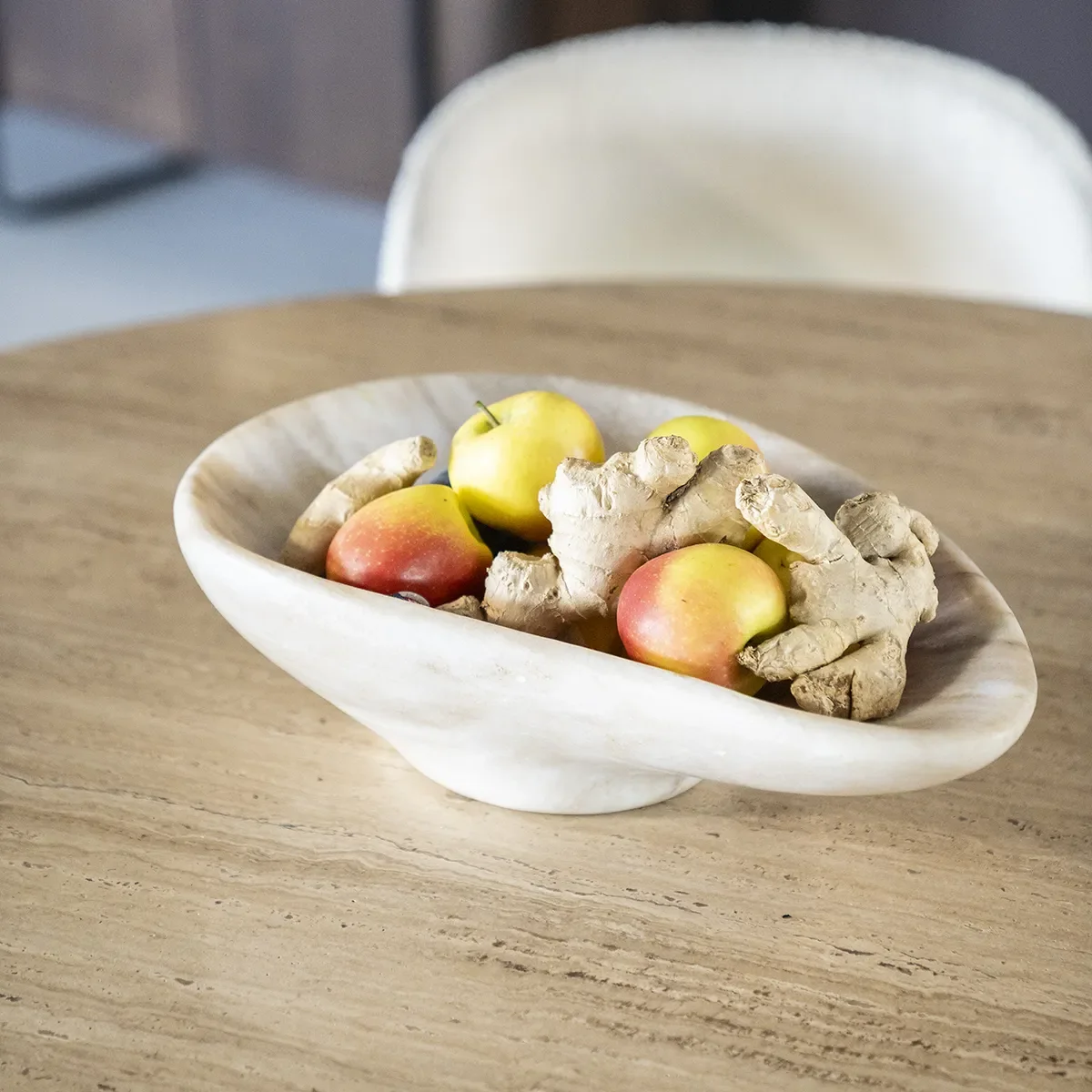 Marmorschale Grigio L 43 cm