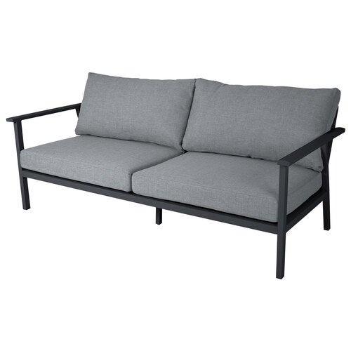 Samvaro 2,5-Sitzer Sofa anthrazit/perlgrau