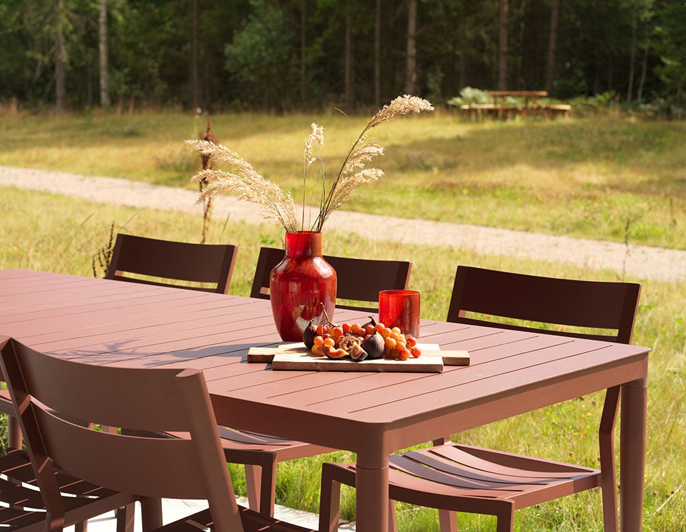 Bigby esstisch 76x76 cm Zin Red