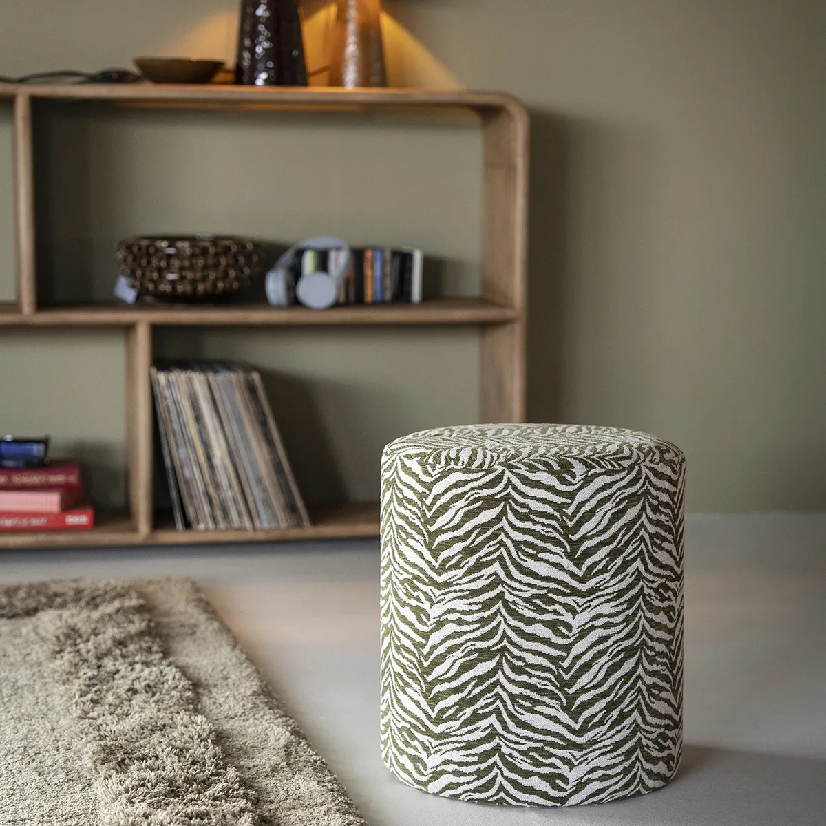 Hocker Tigra Green H42 cm
