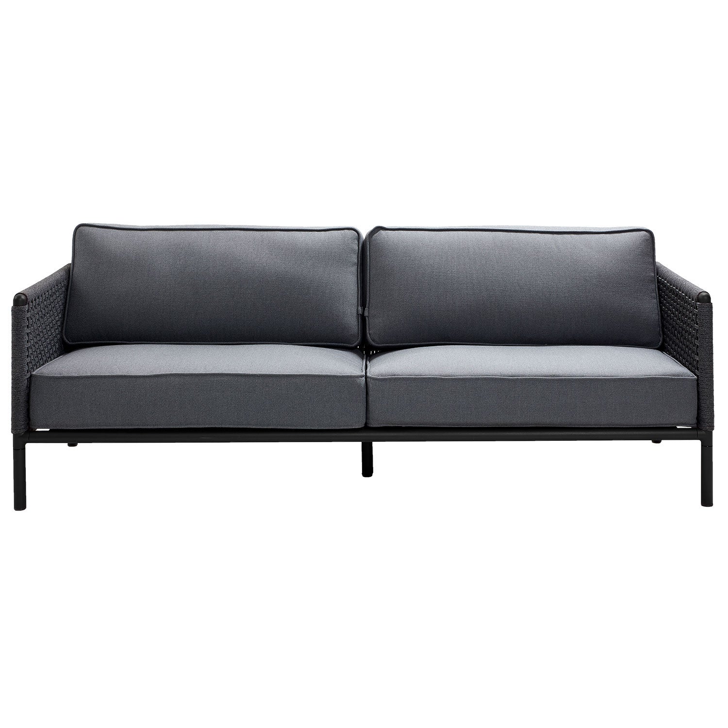 Encore 3 Sitzer Sofa Dunkelgrau/Lavagrau