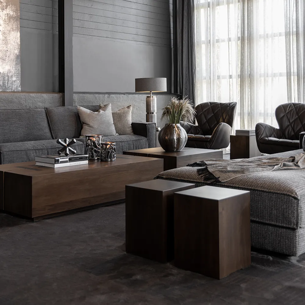 Trent Beistelltisch braun