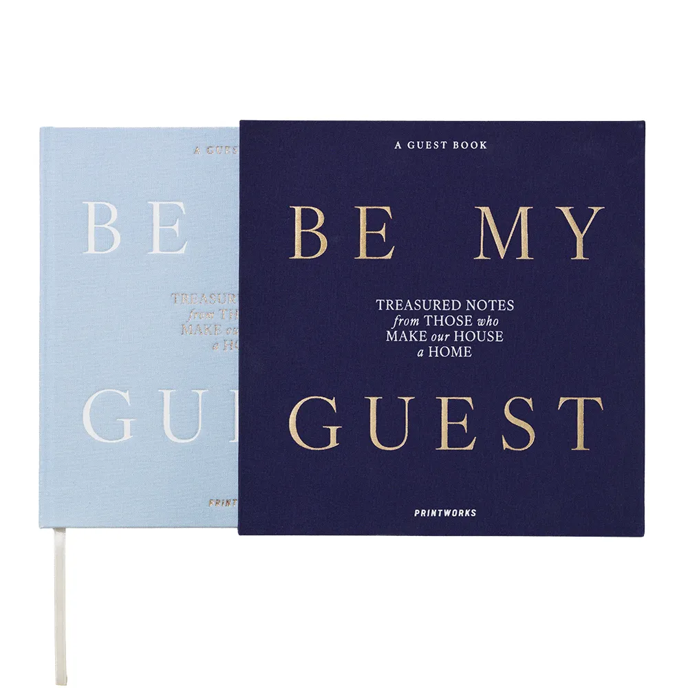 Printworks, Gästebuch Blue Be My Guest
