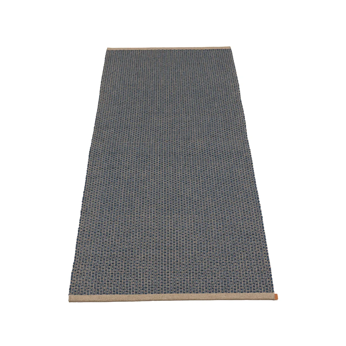 Waschbarer Kunststoffteppich NILS Ocean Blue 70x300 cm
