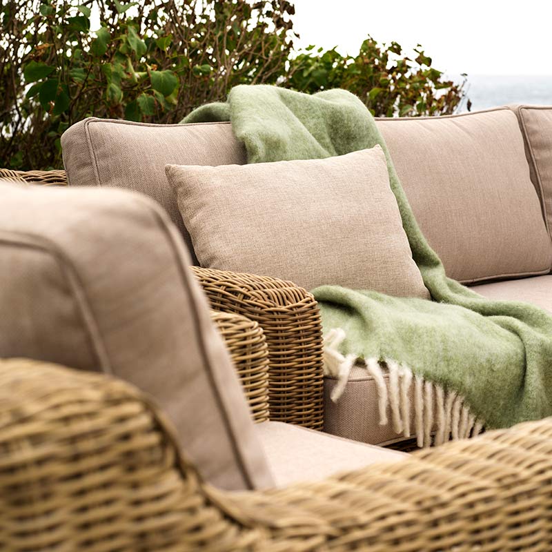 Glendon 3-sitzer-sofa  Rustic / Beige