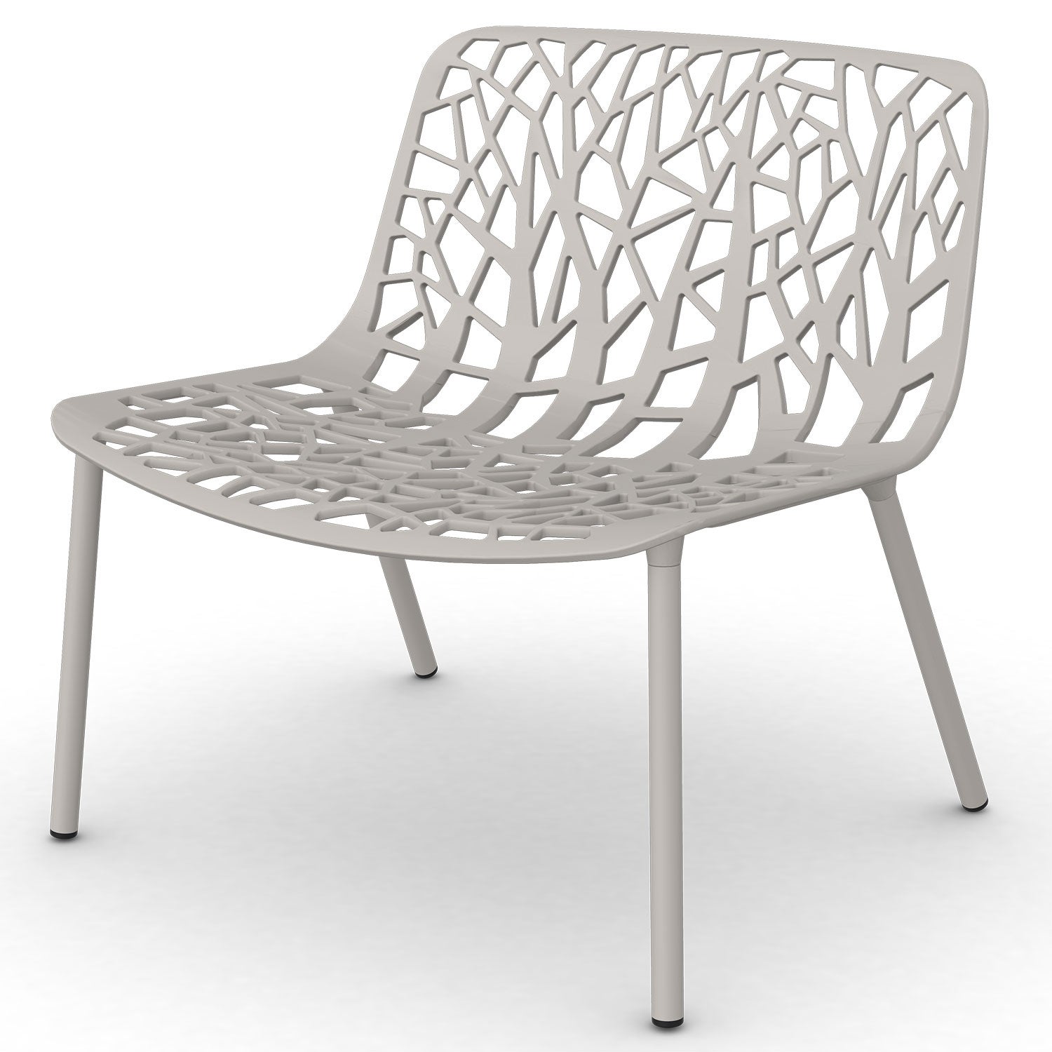 Forest Liegestuhl Powder Grey