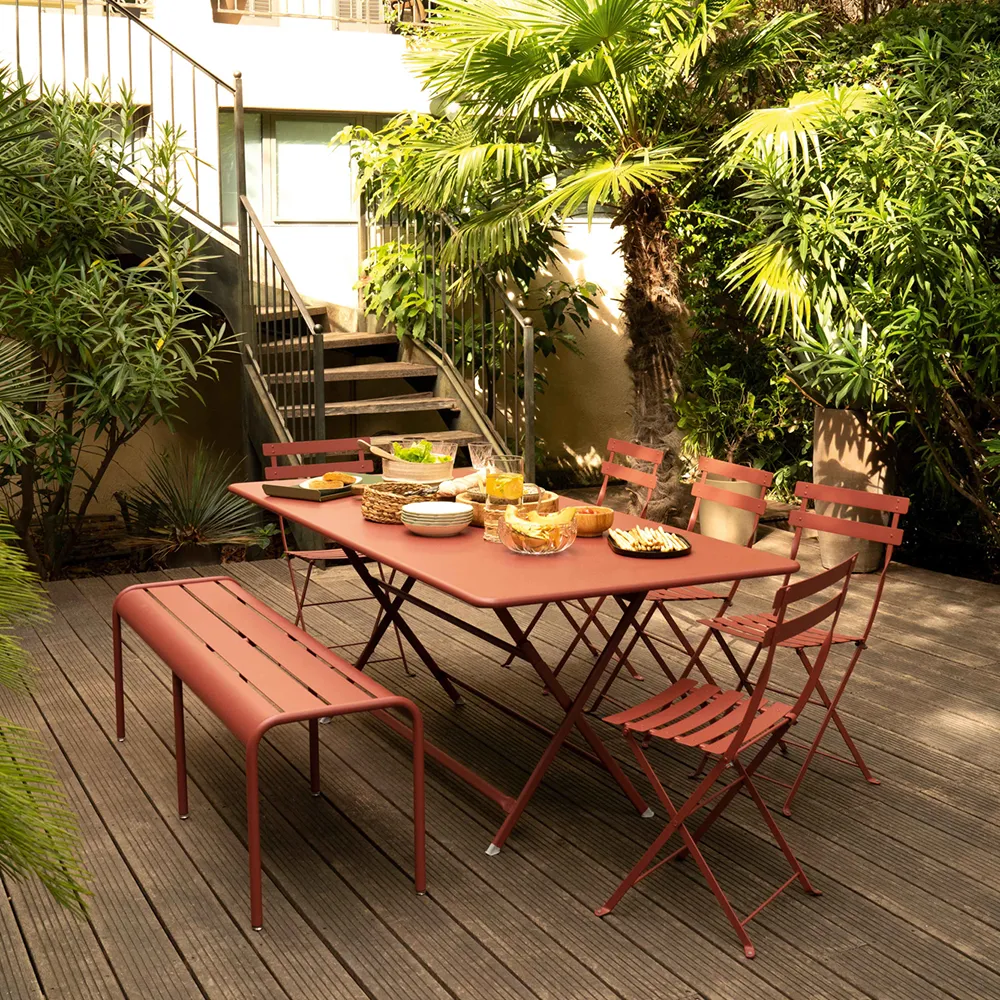 Bistro tisch 117 x 77 cm Red Ochre