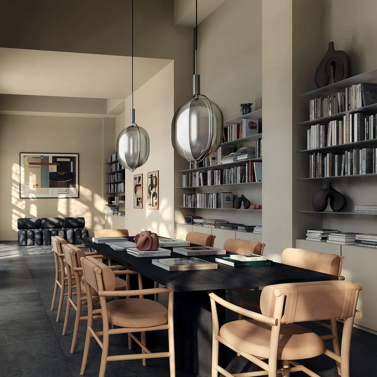Handgefertigte Dekoschale Bloom Almond Ø 15,5 cm