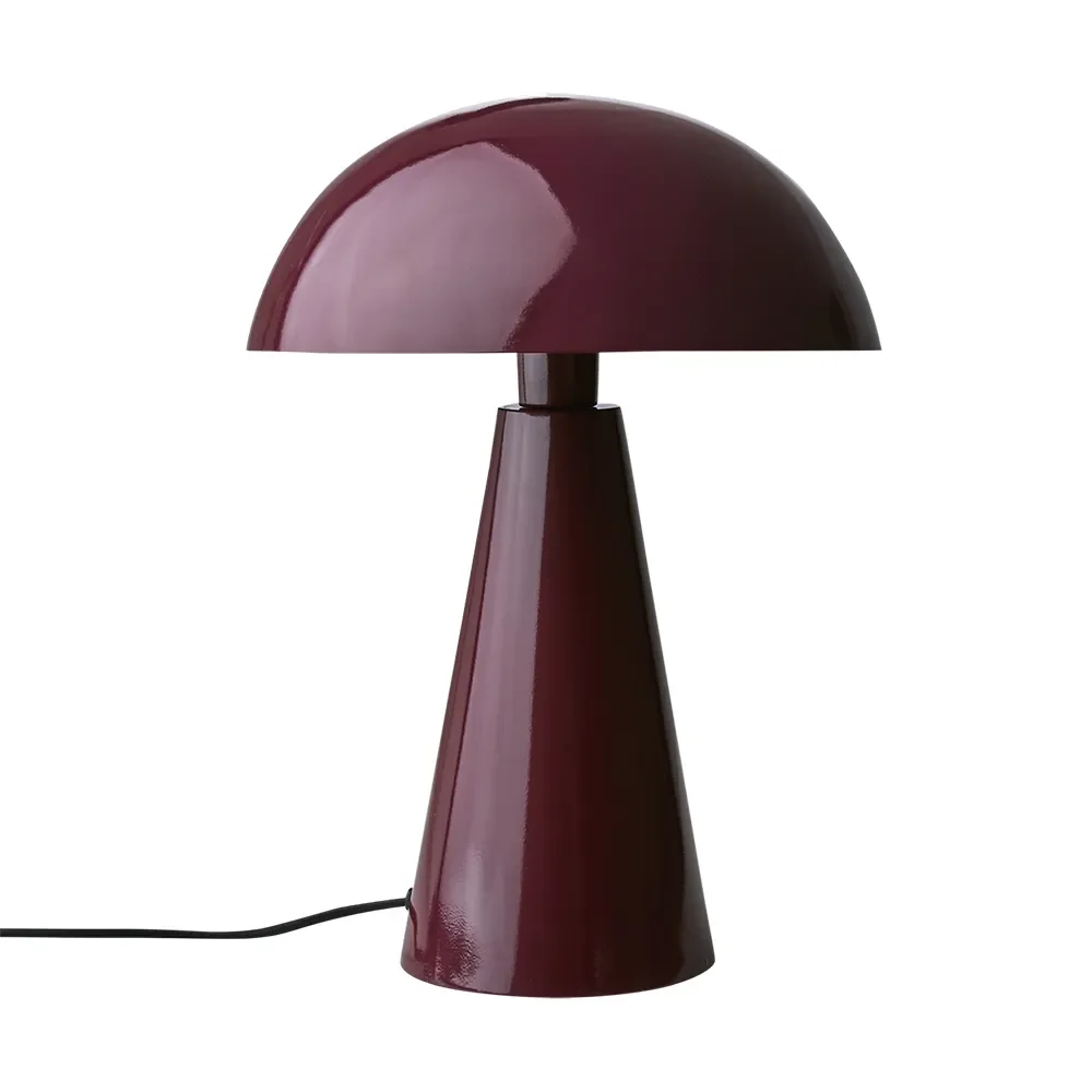 Tischlampe Frank Burgundy