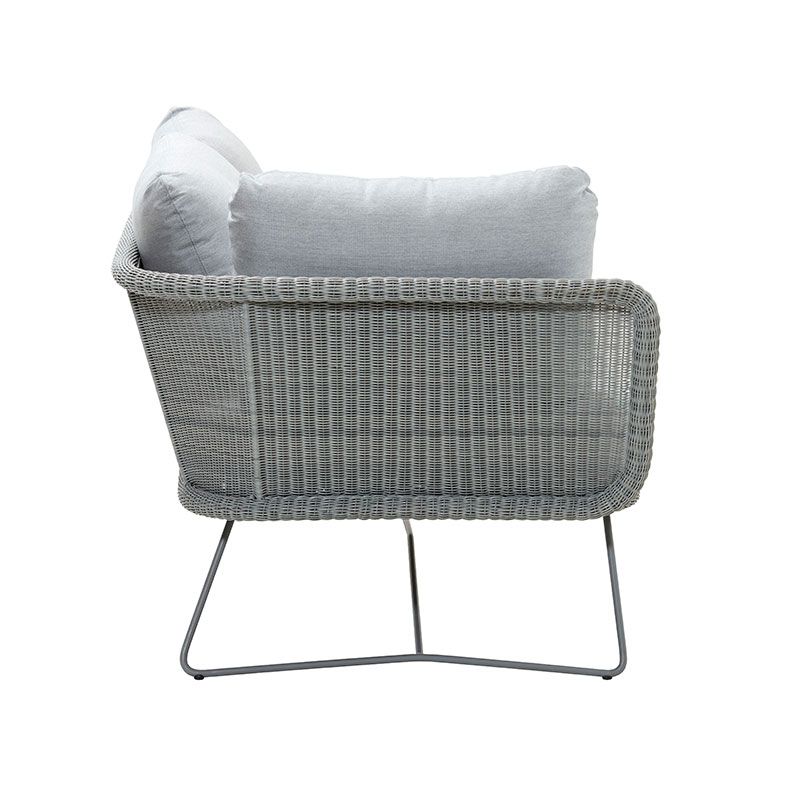 Horizon 2 Sitzer Rechts Hellgrau