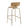 Curious Barhocker Eiche/Messing