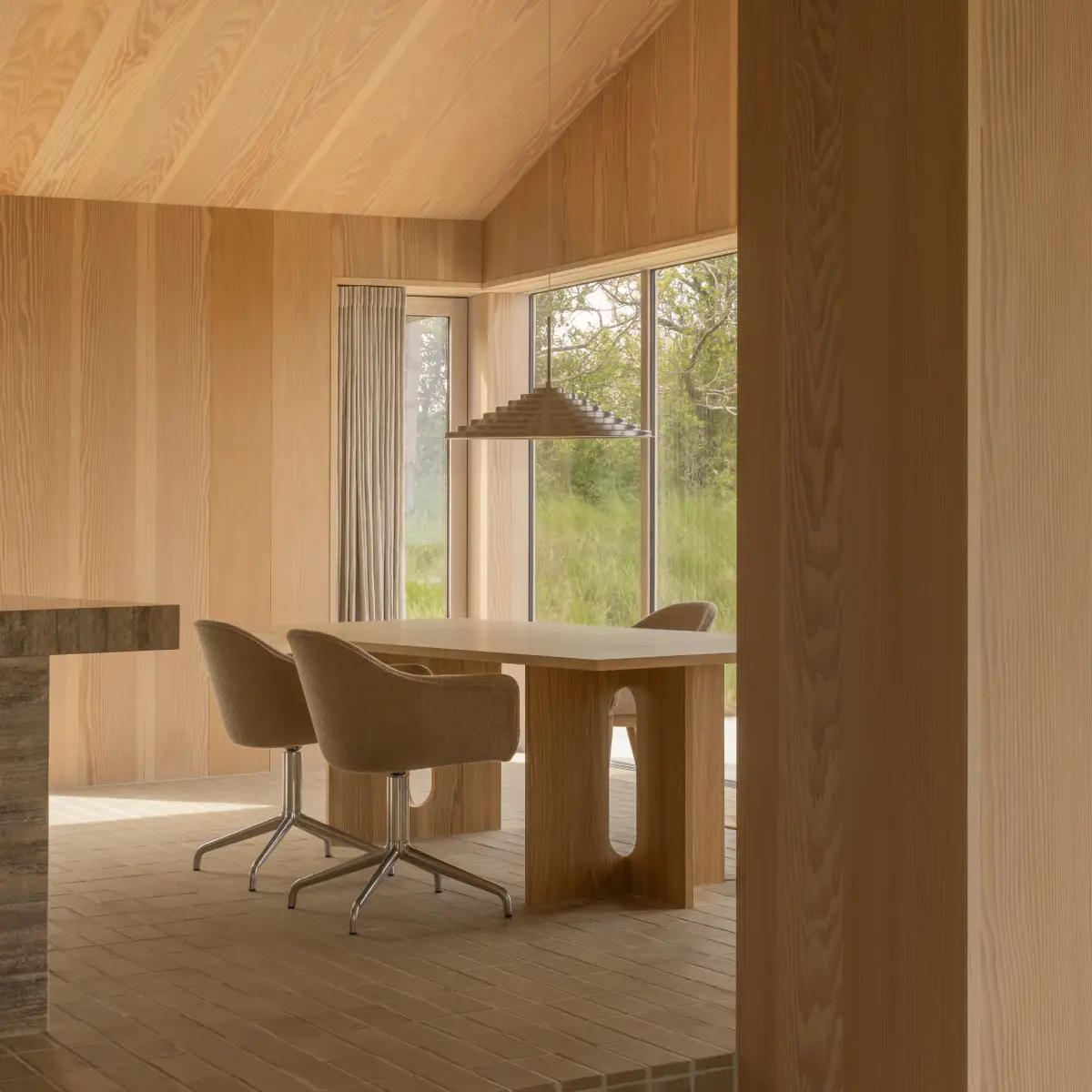 Chancery Deckenleuchte Gebürstetes Aluminium Ø75 cm