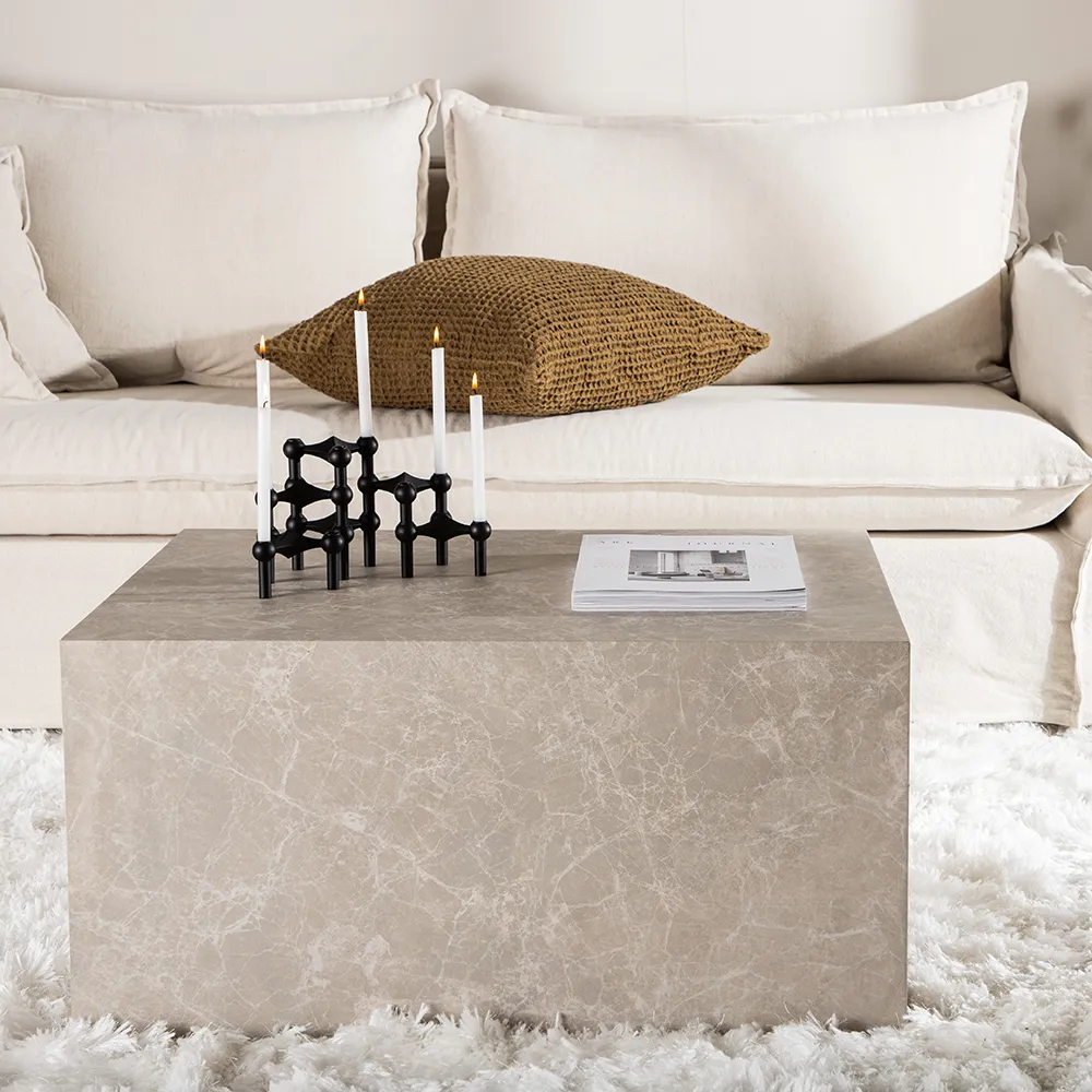 York Couchtisch 60x80 cm Beige