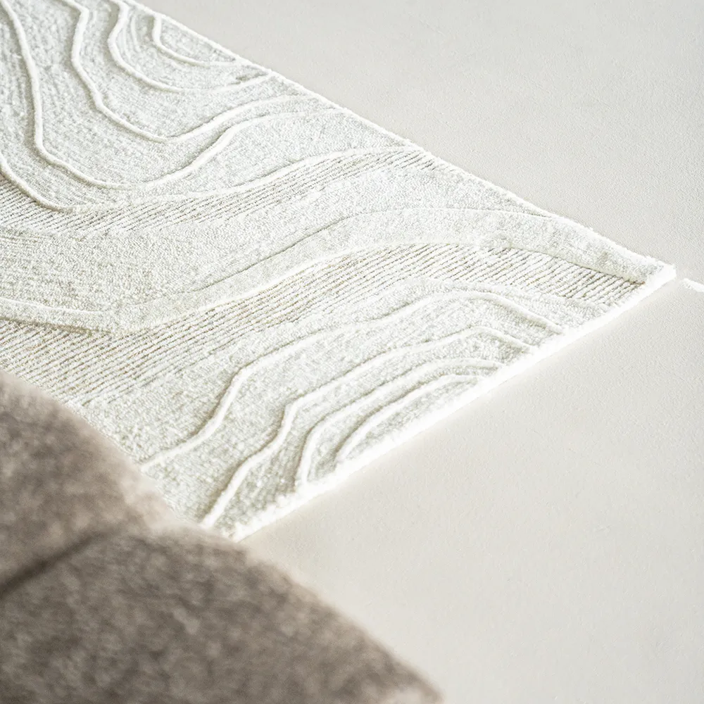 Teppich Soil 190x290 cm Off-White