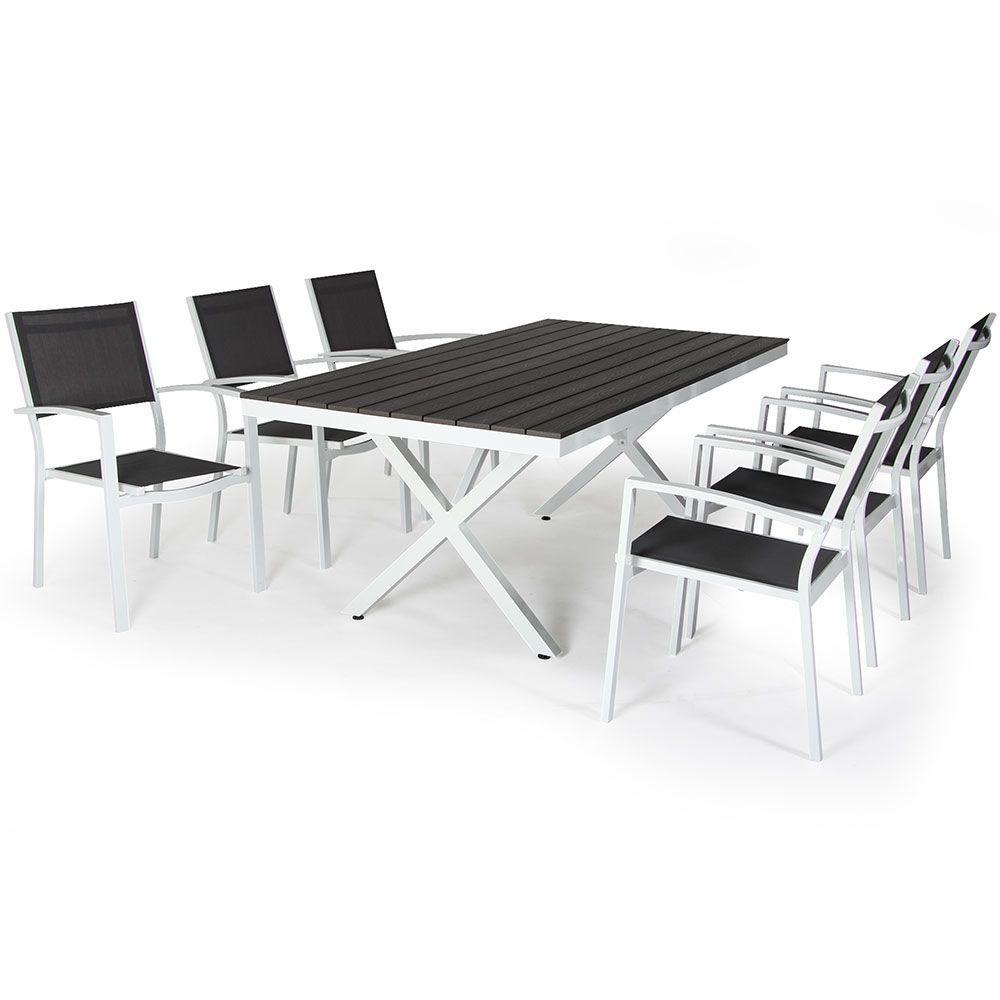 Leone Essgruppe 6 Stühle