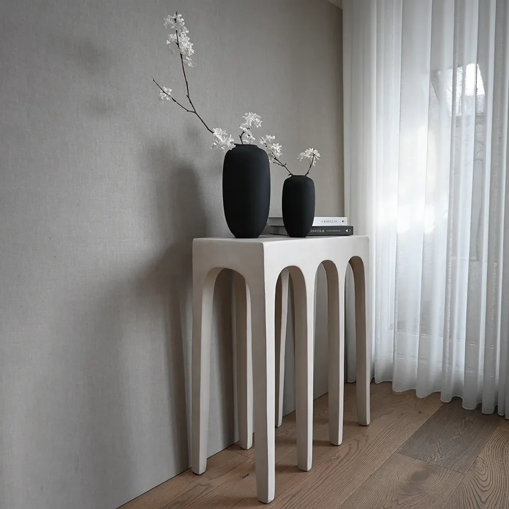 Bow Konsolentisch, klein – Birke