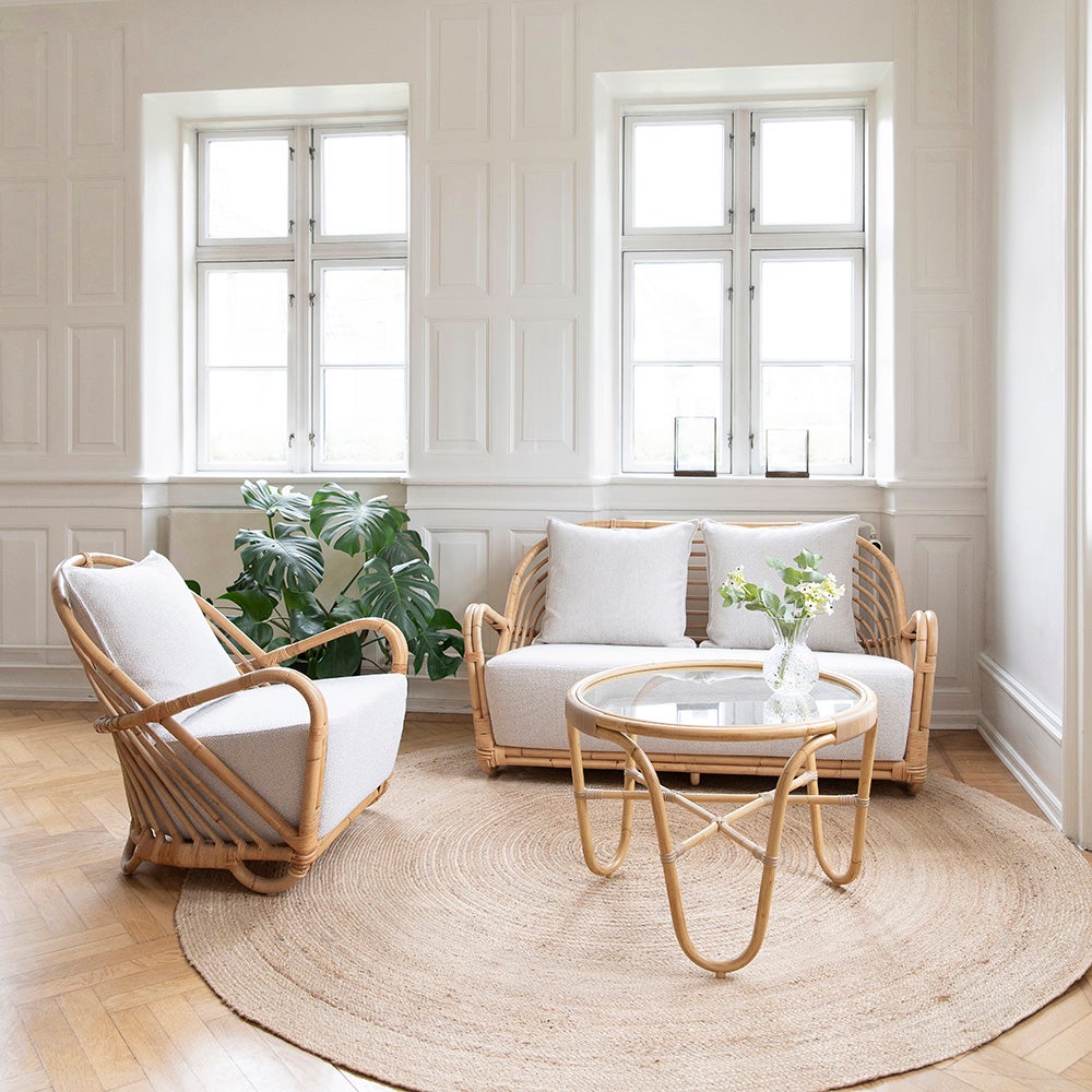  Charlottenborg 2-Sitzer-Sofa, natur