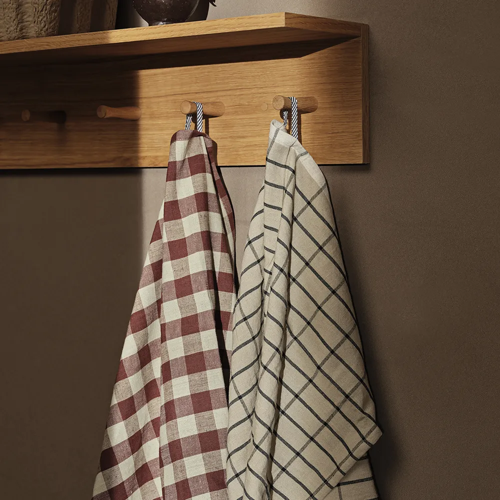 Küchenhandtuch Hale Cinnamon/Grey Green