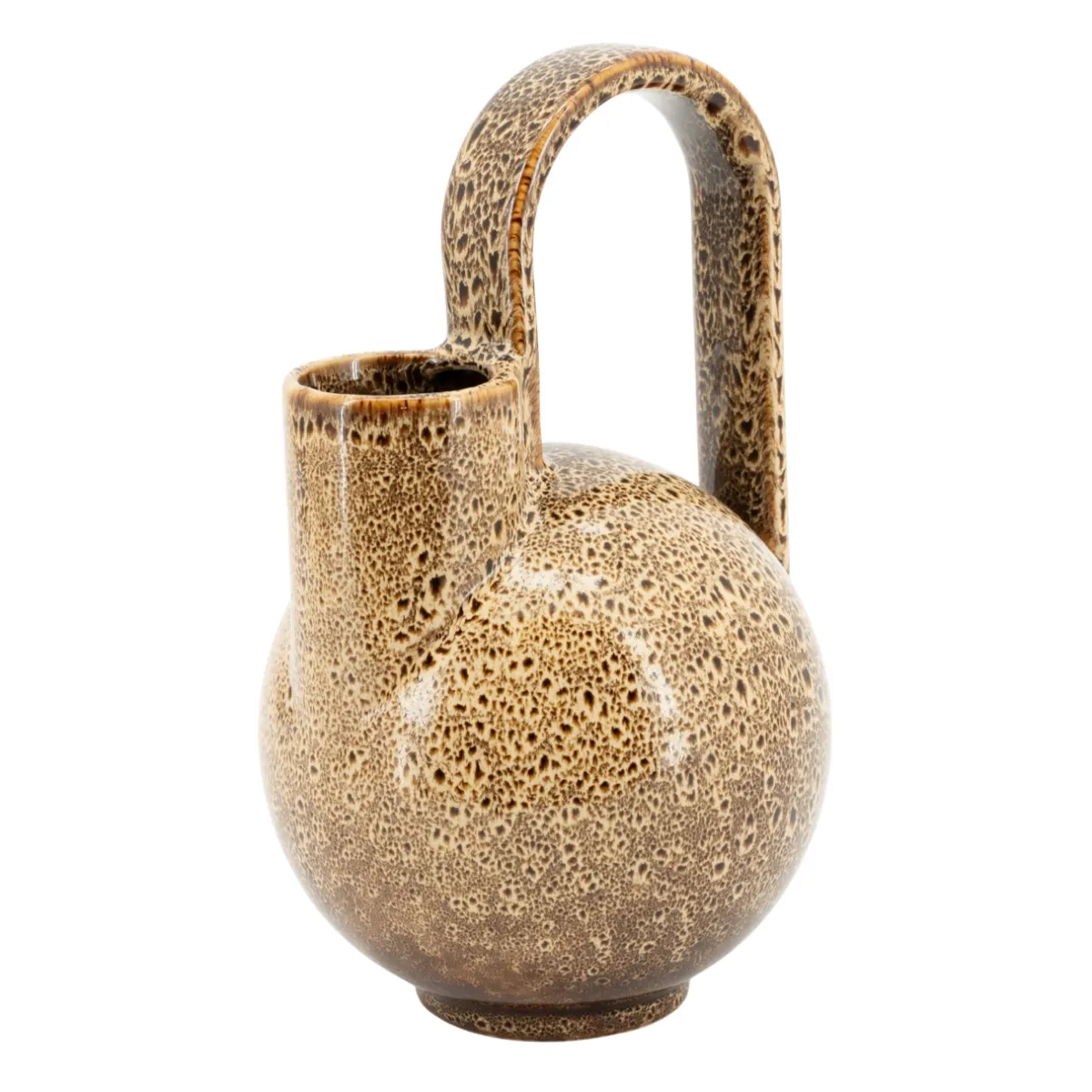 Kyanta small 16x15,5x26 cm Steingut Braun