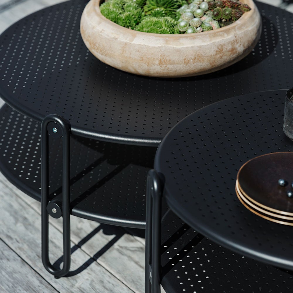 Lightning Couchtisch 65 cm schwarz