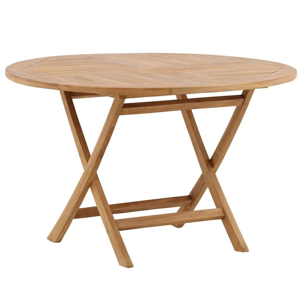 Kenia Esstisch Ø120 cm Teak